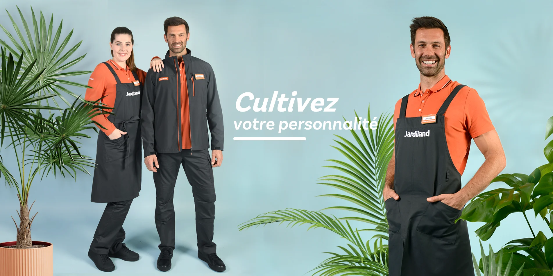 tenue de travail jardinerie