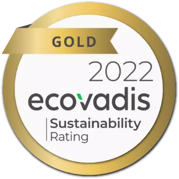Engagements environnementaux : médaille Ecovadis 2022