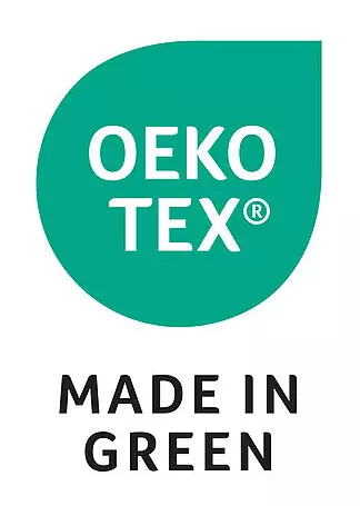 logo made in green by OEKO-TEX®