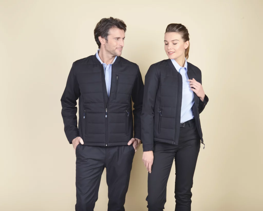 Duo de vestes professionnelles anti-froid